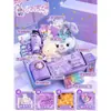 Presente de Aniversário Personalizado Menina Orvalho Estrelado Boneca de Combinação Independente Estojo para Canetas Mochila Escolar Caixa de Presente Prática Criativa