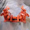 Cinta transportadora con atrapa-cinturón roto para transporte ascendente Equipo para prevenir la salida de banda