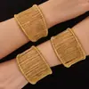 Pulsera Abierta de Diseño de Nicho Envuelto en Alambre Trenzado Ancho Europea y Americana Lujo Ligero Gama Alta Personalizada de Acero Inoxidable