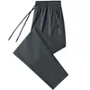 Pantalones Deportivos Transpirables Casuales de Verano 2024 para Hombre y Mujer, Tela de Nylon, Explosiones, Seda de Hielo