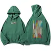 Sudadera con Capucha Multicolor de Lana para Invierno de Manga Larga con Gráfico Techno Trance Armin Van Buuren