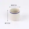 Cuencos de Cerámica Antiguos, Cuencos para Vino, Cuencos para Salsa de Restaurante de Hot Pot, Cuencos para Verduras Esmaltados Completamente, Cuencos para Carne, Cuencos para Verduras al Vapor, Cuencos para Sopa, Cuencos para Fideos