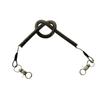 Cuerda Retráctil Anti-Pérdida con Resorte y Hebilla Metálica, Cuerda Anti-Pérdida, Cuerda Anti-Pérdida para Equipo de Pesca