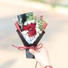 Mini Ramo de Flores Frescas Rosa Flor Seca Mini Exquisito Regalo de Acompañamiento Flor Eterna Decoración Gympani 520