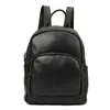 Mochila de Cuero Genuino para Mujer de Venta Directa Transfronteriza, Exquisita Mochila Casual de Piel de Vaca Suave, Gran Capacidad, Bolso Escolar de Moda de Gama Alta, Moderno
