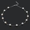 Collar de perlas pequeñas y frescas, collar corto de una sola capa, cadena de clavícula, versión coreana del nuevo y exquisito collar de moda al por mayor