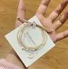 Novo Bracelete Colorido do Festival do Barco-Dragão Estilo Chinês, Bracelete da Lua e Estrela Moderno e Doce, Bracelete Trançado Ajustável de Nicho