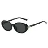 2026 Gafas de Sol Ovaladas de Moda Transfronterizas Retro Redondas Estilo Coreano Simples Versátiles Casuales para Mujer Venta al por Mayor