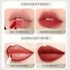 Pincel de Labios de Cristal en stock Venta al por mayor Pincel de Labios Flocado Palito Portátil para Mujer Varilla Transparente de Cristal Brocha para Brillo de Labios Glase de Labios