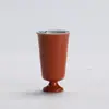 Taza de Té Mo Ji de Alta Fragancia Juego de Té Kung Fu Taza de Té de Cerámica Pintada a Mano Orquídea de Agua de Otoño Té Taza Individual