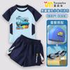 Traje de baño infantil para niños Niños Dividido Niño Niños Medianos Traje de baño Infantil 2025 Nuevo Mcqueen Doble Capa Bañador
