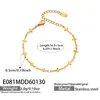 Estilo Ins Europeu e Americano Luxo Leve Minimalista Design de Nicho Pulseira de Corrente Cruzada Material de Aço Inoxidável Joia de Moda Personalizada