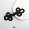 Accesorios de ropa, botones tejidos grandes de tres hojas estilo étnico chino, botones para ropa, botones para fundas de sillas, cierres de rana para cheongsam al por mayor