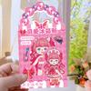 Pegatinas para Niños Vestido de Princesa Pegatinas Magnéticas para Refrigerador Lindas Pegatinas de Juguete para Niñas Regalo de Cumpleaños DIY