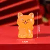 Micro-Paisagem Gato da Sorte Luminoso Criativo Acessórios DIY Pequenos Enfeites de Resina Saco Surpresa Pequenos Acessórios Enfeites para Decoração de Carro