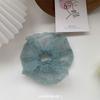 Estilo Coreano Ins Espumoso Pequeño Amor Lindo Organza Lazo Grande Hada Elegante Niña Accesorios para el Cabello Anillo para el Cabello