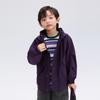 Tops para Meninos 2024 Primavera Novo À Prova de Vento Leve Xadrez Quente com Capuz Tops à Prova de Vento Infantis Tendência da Moda