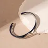 Pulseira Aberta de Couro Plissado Geometricamente Torcido Estampada de Leopardo Moda Transfronteiriça Pulseira Retrô Pulseira de Alto Padrão Europeia e Americana para Mulheres