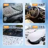 Parasol para parabrisas delantero de la serie de autos Buick, cubierta engrosada magnética anticongelante y para nieve y hielo