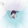Insignia Acrílica de Anime de Dibujos Animados Demon Slayer: Kimetsu No Yaiba Tanjiro Nezuko Mariposa Ninja Broche Lindo Al Por Mayor