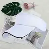 Sombrero Gorra Visera Protección Solar Exterior de Verano Bordado con Logo Personalizado Sombrero de Sol para Viajes Equipo de Construcción Sombrero Publicitario con Texto Impreso
