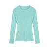 Suéter Fino de Punto Dopamina para Mujer, Corte Ajustado, Suéter Base Favorecedor, Top de Ropa Interior Trendy para Primavera 2026 que Reduce la Edad