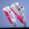 Chuteiras de Futebol de Tamanho Grande para Meninos com Travas Longas para Cross-Border, Sapatos de Treino Externo com Travas Pequenas para Alunos do Ensino Fundamental e Médio, Sapatos de Competição para Alunos do Ensino Fundamental e Médio