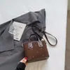 Bolso Cubo Casual Nuevo para Mujer 2025 Bolso Cruzado Retro de Nicho Otoño e Invierno Bolso de Mano Acolchado