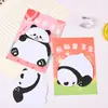 Adesivos de panda fofos etiquetas de notas para estudantes marcadores de desenho animado notas de lembrete marcadores de lembrete de escritório reutilizáveis