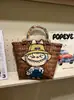 Bolsa Tecida à Mão Fofa Tailandesa Grande Capacidade Bolsa Feminina para o Dia a Dia Casual Bolsa Tote Bolsa de Ombro para Lembrança de Férias