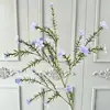 Arranjo de Flores Artificiais Azuis de Luxo para Casamento Arranjo Floral DIY Arranjo de Flores para Janela de Shopping Center ao Ar Livre Paisagismo com Flores Artificiais