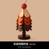Alfombrilla Aislante para Árbol de Navidad, Salvamanteles Creativos, Posavasos de Mesa, Base para Ollas de Madera Maciza Anti-quemaduras y Resistente a Altas Temperaturas, Adornos para Aparador