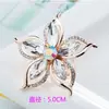 Hebilla para Bufanda de Tres Anillas Estilo Coreano Versátil Personalizada Sencilla de Alta Gama Hebilla para Bufanda Cuadrada Grande Hebilla para Chal Accesorios para Bufanda Hebilla