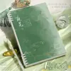 Nuevo cuaderno de hojas sueltas B5 estilo chino para estudiantes de secundaria y preparatoria, cuaderno de hojas sueltas A5 con alto valor estético y páginas desmontables