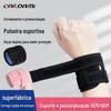 Munhequeiras de Fitness com Compressão e Tiras Duplas para Homens e Mulheres, Feitas de Material Composto para Yoga e Vôlei, Mangas de Suporte para Articulações