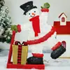 Decoraciones Navideñas, Accesorios para Exhibiciones a Gran Escala, Muñeco de Nieve Luminoso, Papá Noel, Adornos para Árbol de Navidad de Hoteles y Centros Comerciales