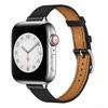 Adecuado para correa de Apple Watch iwatch5678s, correa de un solo anillo, correa de piel de vaca fina de cintura pequeña, venta al por mayor