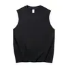 Comercio Exterior Talla Europea Chaleco de Hombro Descubierto Personalizado para Hombre de Peso Pesado Hombro Descubierto Estilo Canalla de Moda Marca de Moda Ropa para Hombre Ropa de Trabajo para Hombre