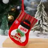 Decoración Navideña Calcetines Navideños Pequeños Regalos Navideños Bolsitas Pequeñas de Dulces Calcetines de Papá Noel Decoración Colgantes para Árbol de Navidad