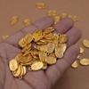 Adornos Similares a Lingotes de Oro Pequeños, Frijoles de Oro Pequeños, Accesorios de Relleno para Lingotes, Decoraciones Auspiciosas para Escritorio al por Mayor