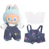 Adecuado para Ropa de Muñeca Labubu, Peluche Vinilo Sentado Fiesta Primera, Segunda y Tercera Generación Traje de Falda de Repuesto