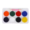 Kit de Tintas Faciais de 8 Cores para Festas de Festival, Pigmentos para Pintura Corporal, Exportação Direta do Fabricante