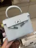Bolso Kelly Segunda Generación Estampado de Palma Modelo Nuevo 2026 Bolso de Mujer de Alta Gama Bolso de Hombro Único Bolso Cruzado Texturizado para Mujer