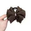 Pinza para el Cabello de Malla de Lujo con Lazo para Mujeres con Cabello Fino, Pinza Elegante para Medio Peinado, Accesorio para el Cabello Tipo Pinza de Tiburón