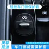 En stock todos los modelos cubierta de cerradura de puerta con logo de coche almohadilla amortiguadora silenciosa para puerta de coche cubierta protectora de cerradura de puerta de coche cerradura de puerta de coche