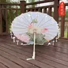 Guarda-chuva de Papel de Óleo Pétala Borla Clássico Meninas Dança Desempenho Adereços Dinastia Han Guarda-chuva de Fotografia Decoração Cheongsam Guarda-chuva Infantil