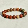 Joyería Estilo Europeo y Americano Pulsera de Cuentas de Turquesa Roja para Hombres y Mujeres Ágata Apilada Pulseras Hechas a Mano Venta al por Mayor Transfronteriza