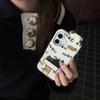Bonita funda de teléfono con diseño de gato negro tridimensional para Apple iPhone 16 Pro Max, iPhone 15, diseño creativo de 14 pulgadas, diseño coreano de 13 pulgadas para mujeres.