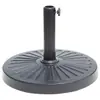Base de Resina para Sombrilla Sombrilla Romana Sombrilla de Plátano Sombrilla de Poste Central Sombrilla para el Sol Base para Sombrilla de Sol Resina Placa de Hierro Base de Mármol