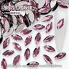 Rinestones Marquisa Planos 4.2*8mm Accesorios para Uñas Rhinestones Irregulares Planos Decoraciones de Uñas Usables Rhinestones para Uñas Venta Caliente al por Mayor